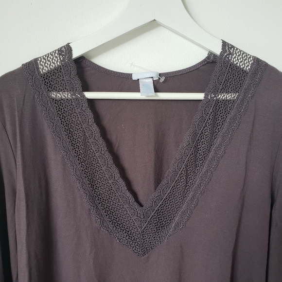 Eberjey Gisele Tunic Purple Small NWOT - Picture 4 of 10